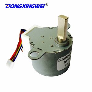 มอเตอร์สเต็ปเปอร์ Dongxingwei 24byj48 5v DC แบบมีเกียร์ลดขนาดเล็ก สำหรับกล้อง PTZ - Product Image 4