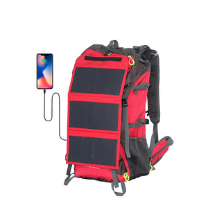 Outdoor Sports Solar Backpacks for Hiking Hiking Packs for Men and <b>Women</b> Charging Solar Panel Backpacks - Product Image 5