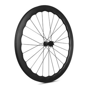 Commercio all'ingrosso della fabbrica della <span class=keywords><strong>bicicletta</strong></span> stradale in fibra di carbonio Placenta <span class=keywords><strong>libera</strong></span> Set di ruote freno 5045mm sei fori/centro blocco di carbonio coltello Set ruote - Product Image 4