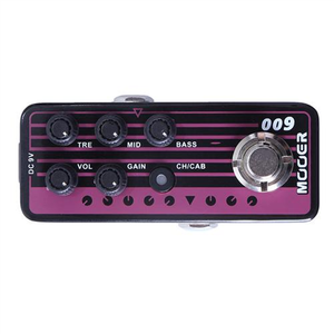 Mooer 009 <span class=keywords><strong>Blacknight</strong></span> préampli numérique préamplificateur avec 3 bandes EQ Delay Reverb effet pédale delay guitare - Product Image 6
