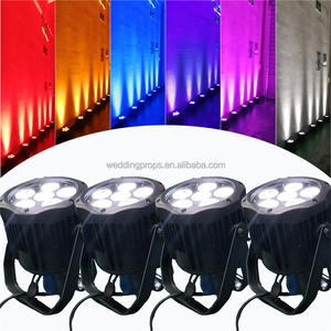 Gothylight Led Par 14x10 RGBW ou Rgbwauv Light 14 Led Chips 10w 4 en 1 Aluminium RVB Par Light - Product Image 1