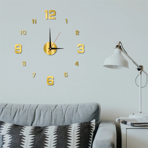 3D Luminous Wall <b>Clock</b> Frameless Acrylic DIY <b>Digital</b> <b>Clock</b> Wall Stickers Mute <b>Clock</b> for Living Room Bedroom Office Wall Decor - Product Image 6
