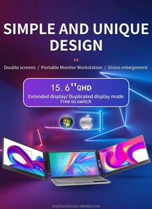 Ordinateur <span class=keywords><strong>portable</strong></span> avec trois <span class=keywords><strong>écran</strong></span>s externes, deux <span class=keywords><strong>écran</strong></span>s de 15,6 pouces avec une résolution de 2560*1440, panneau IPS - Product Image 2