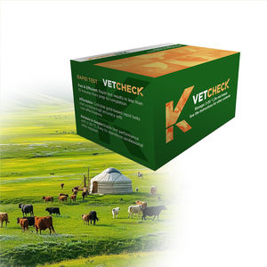 Kit de test rapide d'antigène de haute précision pour bovins, coronavirus du veau, rotavirus, giardia, cryptosporidium, E. coli K99, pour bovins - Product Image 1