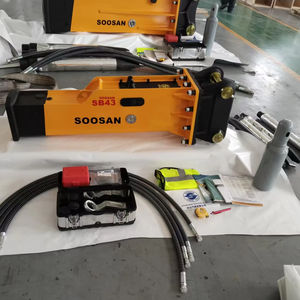 Pour disjoncteur hydraulique SB43 Box Silence avec moteur et moteur pour excavatrices de 6 à 9 tonnes Démolition et construction de roches - Product Image 1