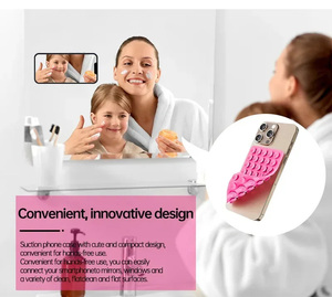 Soporte de Teléfono con Ventosa de Silicona de Doble Cara, 40 Piezas, Manos Libres, Soporte Móvil, Esencial para Viajes en Avión, Compatible con Cualquier Teléfono Inteligente - Product Image 2
