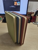Carnet à couverture rigide en lin |   Carnet de croquis vierge en tissu en stock, prêt à être expédié, service de marquage à chaud de logo personnalisé