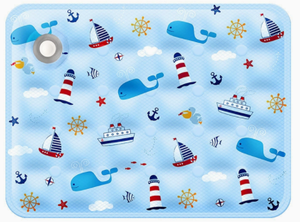 Tessuto per tappetini refrigeranti Bonded Ice Pad, motivo cielo blu senza limiti, 100% <span class=keywords><strong>poliestere</strong></span> - Product Image 5