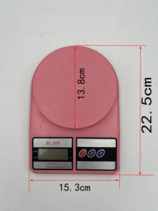 रसोई तराजू खाना पकाने उपकरण आहार डाक डिजिटल मिनी पोर्टेबल इलेक्ट्रॉनिक खाद्य फल पैमाने पर भार - Product Image 6