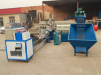 Ligne de granulation de plastique à grande capacité pour le recyclage des déchets plastiques, ensemble de granulateurs de plastique avec emballage personnalisé