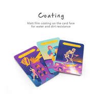 Services d'impression en carton cartes oracle personnalisées jeux de cartes d'affirmation cartes de jeu impression personnalisée carte de tarot avec boîte
