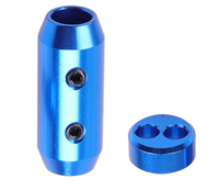 Adaptateur pour prise d'écouteurs, connecteur de fil, 6mm à double, 3.5mm en alliage d'aluminium
