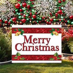 ป้ายสนามหญ้าพิมพ์ลายตามสั่งสำหรับสวนกลางแจ้ง พิมพ์สองด้าน พร้อมเสาปัก - Product Image 6