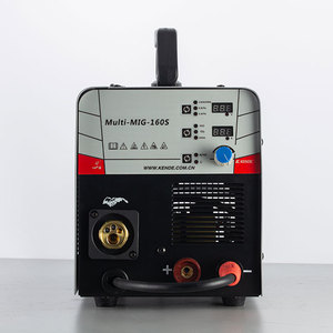 เครื่องเชื่อม KENDE DC Inverter <span class=keywords><strong>MIG</strong></span>/MAG/TIG/MMA 160A 4.4kW CO2/Gasless แบบพกพา สำหรับเชื่อมสแตนเลส  30% ดิวตี้ไซเคิล ใช้ลวดเชื่อมขนาด 1.0 มม. - Product Image 4
