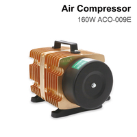 Pompe à air électromagnétique QDLASER ACO-009E 160W, compresseur d'air pour machine de gravure et de découpe laser CO2, accessoires d'assistance à l'air