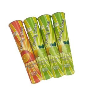 Gıda sınıfı alt kıvrım 130ml su geçirmez PE Film donmaya dayanıklı Popsicle sızdırmaz kağıt sıkmak Calippo tüp - Product Image 2