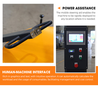 Machine d'emballage de palettes automotrice robotisée, sans contraintes liées aux dimensions des marchandises, machine d'emballage de palettes mobiles
