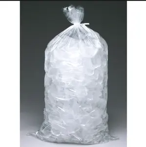 גדול קיבולת 10/20 LB למחזור פלסטיק כותנה שרוך קרח תיק