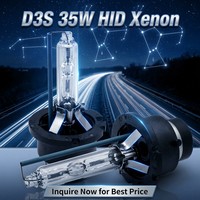 Bombilla de Xenón HID para Faros Delanteros de 35W, D3S, 3200lm, Nueva Lámpara de Repuesto para Reparación de Automóviles