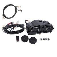 Pompe à air métallique modifiée haute puissance 13,8 V à barres parallèles, portable, pour installation de pneus, utilisation hors route avec blocage de différentiel