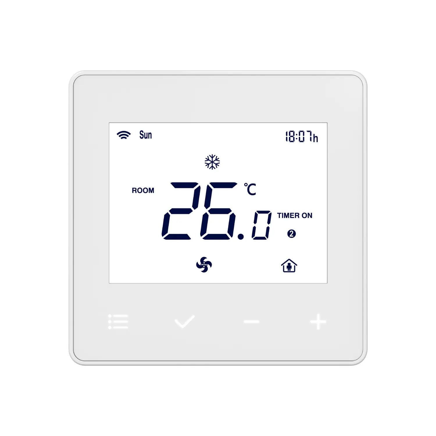 Termostato per il controllo della ventola con WIFI Alexa Google home Smart home termostato Tuya