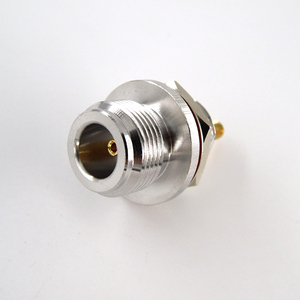 12,5 мм M4 N внутренняя ОБЖИМНАЯ задняя перегородка RF коаксиальный разъем с удлиненным 12,5 мм резьбовым штифтом M4 - Product Image 2