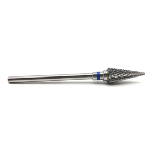 Fraise à ongles conique en acier au tungstène à coupe transversale, faible bruit, tête de ponçage légère, professionnelle pour salon de manucure - Product Image 1
