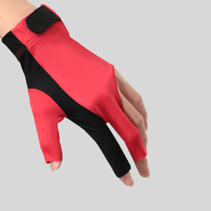 Billiards <strong>Gloves</strong> Lightweight Breathable Anti-Snooker Table <strong>Tennis</strong> Hand Suit Single Three-Finger <strong>Gloves</strong> - Product Image 3