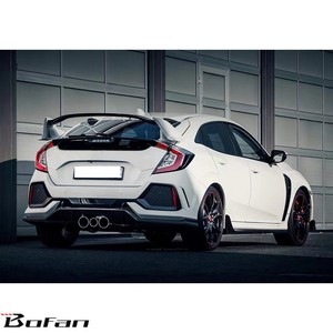 Phụ Kiện Cản Xe Ô Tô Chắn Bùn Thép Kiểu R Cho HONDA CIVIC 2016-2022 - Product Image 6