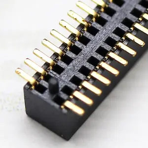 Factory Direct Sale Pitch 0.8-1.2mm Height 3.1mm Positions 2p-50p Dual Row Male Smt With Locating Post Female Header Connector