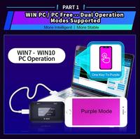 Dispositivos IOS de una tecla con tecnología negra JC, programador de modo púrpura gratis para iPhone, serie completa, venta al por mayor, original, con tecnología negra, JC, 1, 2, 1, 2, 1, 2