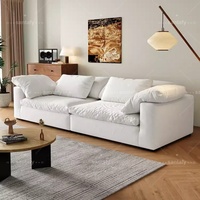 Ensemble de canapé-lit convertible modulaire moderne et inclinable pour villa, salon, appartement, salle de sport, école, détachable, lavable, compressé sous vide