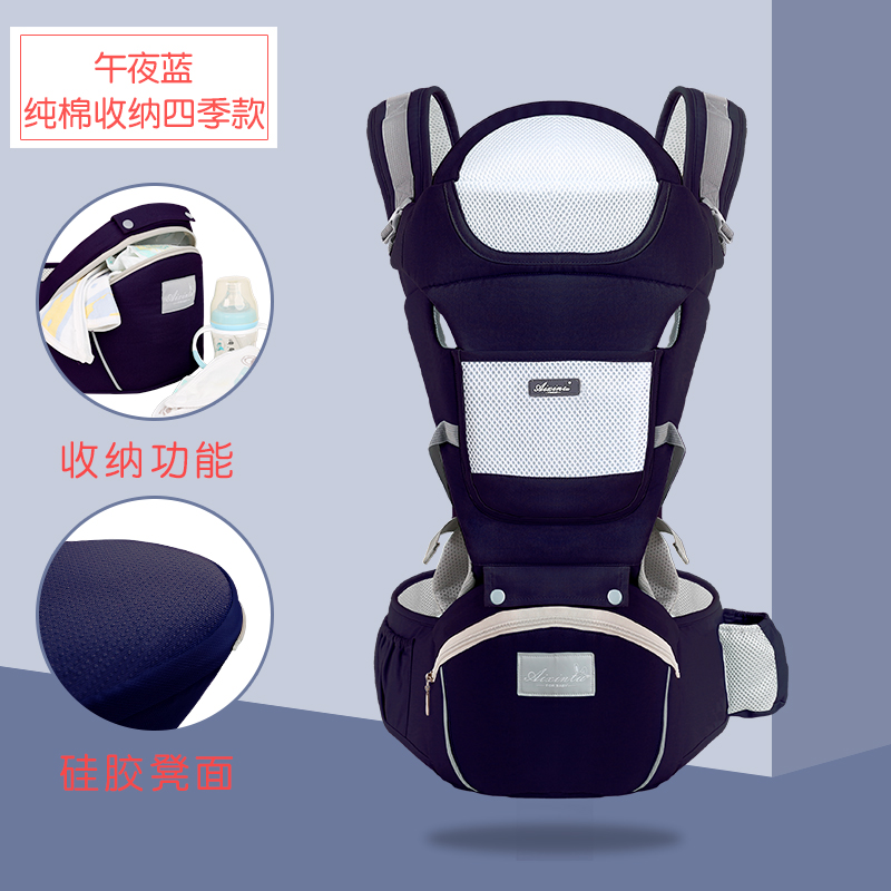 ORANGLES Adjustable Baby Wrap Carrier – Soft Newborn Sling Single Shoulder Multi-Functional Baby Carrier Belt for Infants - detailed closeup view - Image 3 of 4 | great for travel | Texas | Free Shipping ORANGLES