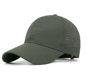 Cappello a rete con cappuccio ad asciugatura rapida impermeabile con foro da taglio laser 6 cappelli da pannello