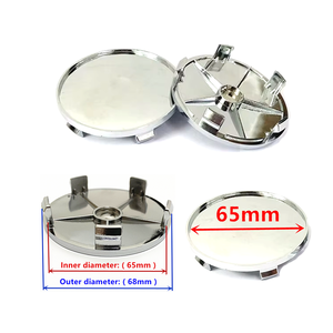 Tapas de Rueda Universales de 68 mm, ABS Cromado, para E39/E46/E60/E90/E87/E53/F10F30/X1-X7, Accesorios - Product Image 1
