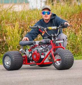 Nouveau <span class=keywords><strong>trike</strong></span> à dérive de 200 cm3 pour adultes, prix d'usine bon marché, bonne qualité, <span class=keywords><strong>trike</strong></span> miniature à essence rapide, kart à trois roues - Product Image 3