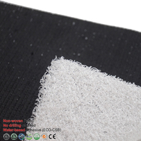 Césped Artificial Ecológico de PP y PE, Alfombra de Césped Sintético de 15 mm para Golf, para Interiores/Exteriores, Personalizable