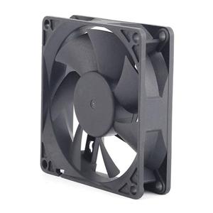 Ventilador de escape sin escobillas, extractor de 2 bolas DC de 80x80x20mm, 12V/24V/48V, 8020 - Product Image 6