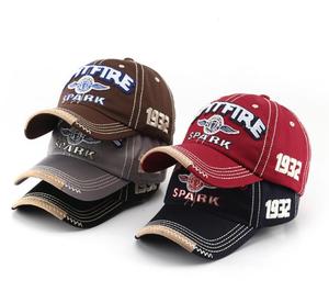 Casquette de baseball personnalisée en gros pour sports de plein air, style vintage délavé avec broderie appliquée - Product Image 1