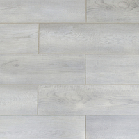 Plancher stratifié HDF 8 mm de Chine avec couche anti-usure AC3, système de pose par clic, design imitation bois