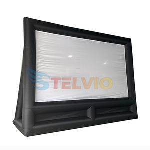 40ftx20ft Family Party 24ft Outdoor Portable Location Projecteur avant et arrière Drive-In Theater Écran de cinéma gonflable - Product Image 5