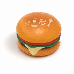 Pelota Antiestrés con Forma de Hamburguesa y Logotipo Personalizado, Juguete Promocional de Comida Rápida, Regalo Personalizado al por Mayor para Eventos Corporativos - Product Image 4