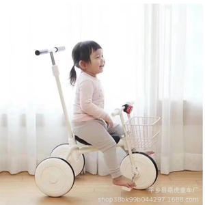 มูจิ คิดส์รถสามล้อ 2 ถึง 4 ปี โครงเหล็ก ล้อหนา ด้ามจับแบบดัน ดีไซน์เรียบง่าย - Product Image 2