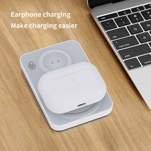 Productos superventas 3 en 1 Banco de energía magnético universal inalámbrico para <span class=keywords><strong>iPhone</strong></span>, airpods e iwatch - Product Image 6