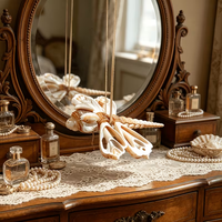 Ornement de Noël suspendu en forme de libellule en coquillages faits à la main, décoration de libellule en coquillages naturels, décoration murale nautique côtière