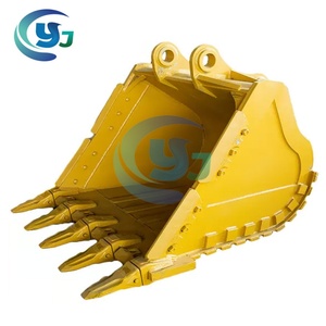 Godet de terrassement personnalisé CYJ pour excavatrice, 1,5 m³ en acier Q345B+NM400, pièce de machine de construction directe usine, garantie 1 an - Product Image 1