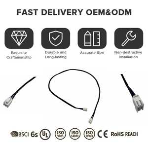 Harnais de câblage personnalisé et faisceau de câbles ruban USB 2.0 flexible pour systèmes Android de téléviseurs LCD et connexions d'affichage - Product Image 4