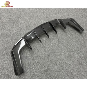 ลิ้นกันชนหลังคาร์บอนไฟเบอร์แบบเปียกเงาสไตล์ R สำหรับ Benz AMG GT GTS ปี 2015-2018 ชิ้นส่วนตกแต่งรถยนต์คาร์บอนดิฟฟิวเซอร์หลัง - Product Image 5