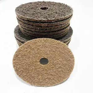 Coarse/Medium/Fine Non-woven Nylon Fiber Sand Pad Disc