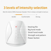 Masseur de mains intelligent sans fil chauffant Gude GD-E01 avec airbag et pétrissage pour le soin des mains et la thérapie des points d'acupression palmaire